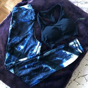 Adore Me Workout Leggings & Sports Bra Set